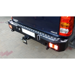 Stofpad Hilux Revo Carrier REAR BUMPERS, High lift jack points and recovery eyes. Tow ball not incl.
