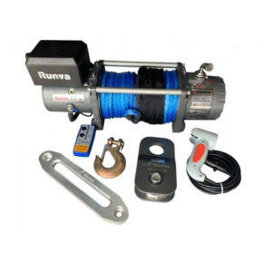 9500 LBS Winch with Synthetic Rope + 2 Remotes (Wire+Wireless)