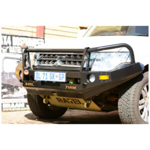 Mitsubishi Pajero Gen4 2007-2018 Ratel Bosbumper Front Replacement Bumper Skid Plate Included