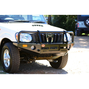 Mahindra 2001-2014  Ratel Bosbumer Front Replacement Bumper Skid Plate Included