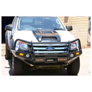 Ford Ranger T6 2013-2016 Ratel Bosbumer Front Replacement Bumper Skid Plate Included