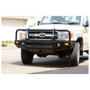 Toyota Land Cruiser L78 Ratel Bosbumper Front Replacement Bumper Skid Plate Included
