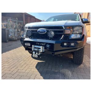 Ford Ranger New Gen 2024 Ratel Bosbumer Front Replacement Bumper Skid Plate Included