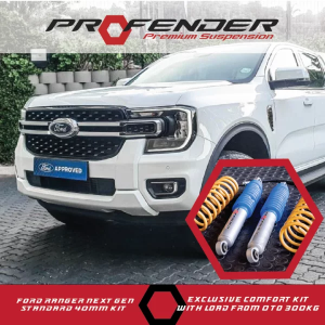 LAS Profender Ford Ranger Next Gen 2023 Onwards Standard kit 40 mm Lift