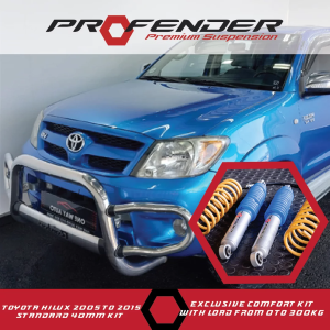 LAS Profender Toyota Hilux 04/05 300Kg Constant Complete Kit 40mm Lift