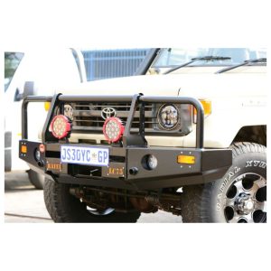 Toyota Land Cruiser L75 Ratel Bosbumper Front Replacement Bumper Skid Plate Included