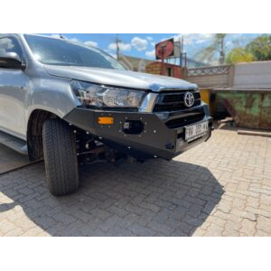 Toyota Hilux Revo 2021-2022 Ratel Bosbumper Front Replacement Bumper Skid Plate Included