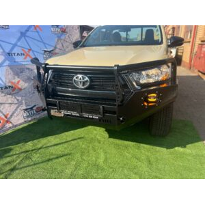 Toyota Hilux Revo 2022-2024 Ratel Bosbumper Front Replacement Bumper No Loop Skid Plate Included