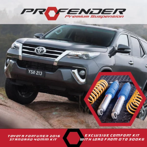 LAS Profender Toyota Fortuner 2016 On Standard kit 40 mm Lift