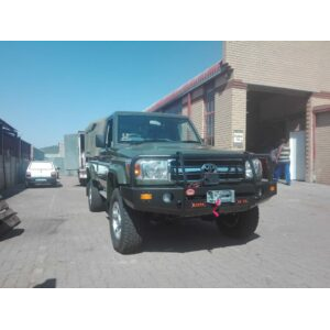 Toyota Land Cruiser L76 Ratel Bosbumper Front Replacement Bumper Skid Plate Included