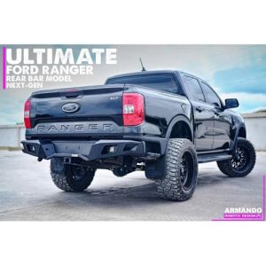 Ford Ranger   Next Gen T9 2022+   Armando Ultimate Rear Steel Bumper