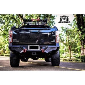 Isuzu Dmax 2022+ Armando Combat Rear Steel Bumper