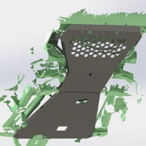 Toyota Land Cruiser 100VX Bash Plate Full (2 Piece)