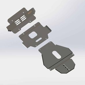 Toyota Hilux 2016+ Bash Plate (Full Length)