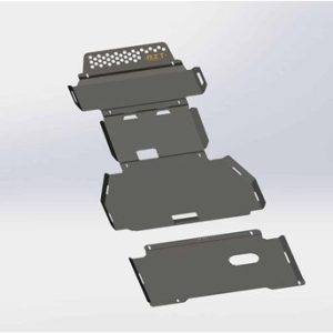 Isuzu Dmax KB7 (2022 onwards) 4 Piece Bash Plate (Full)